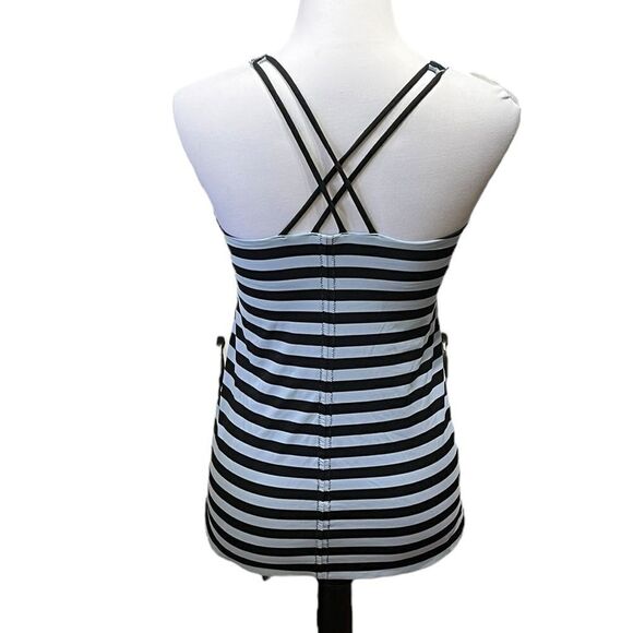 Lululemon Free To Be Polar Haze Striped Tank Top, Size 8 - Picture 4 of 8